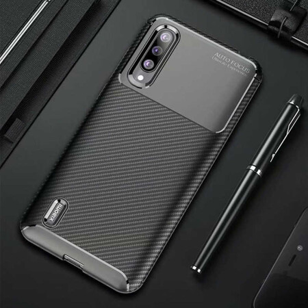 Xiaomi Mi 9 Lite Kılıf Zore Negro Silikon Kapak - 9