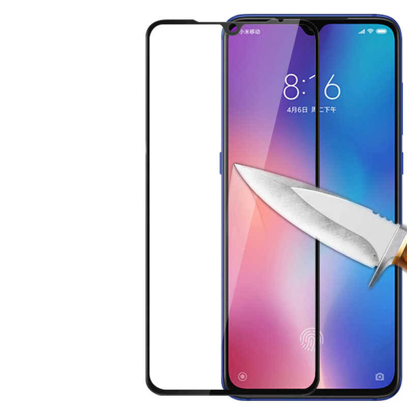 Xiaomi Mi 9 Lite Zore Kenarları Kırılmaya Dayanıklı Cam Ekran Koruyucu - 2