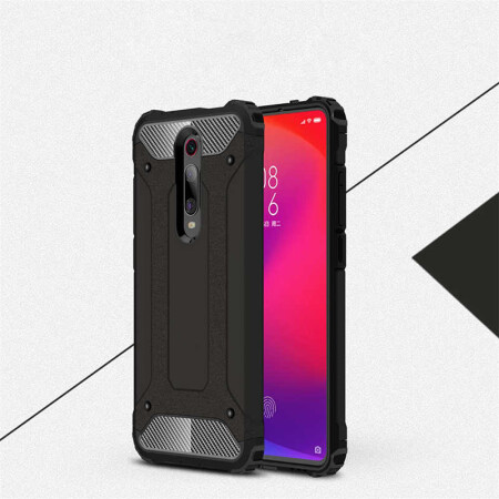 Xiaomi Mi 9T Kılıf Zore Crash Silikon Kapak - 6