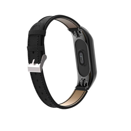 Xiaomi Mi Band 3 KRD-07 Deri Kordon - 2