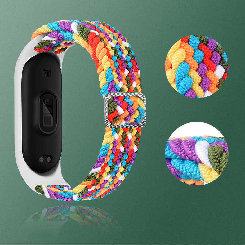 Xiaomi Mi Band 3 KRD-49 Örgü Kordon - 99