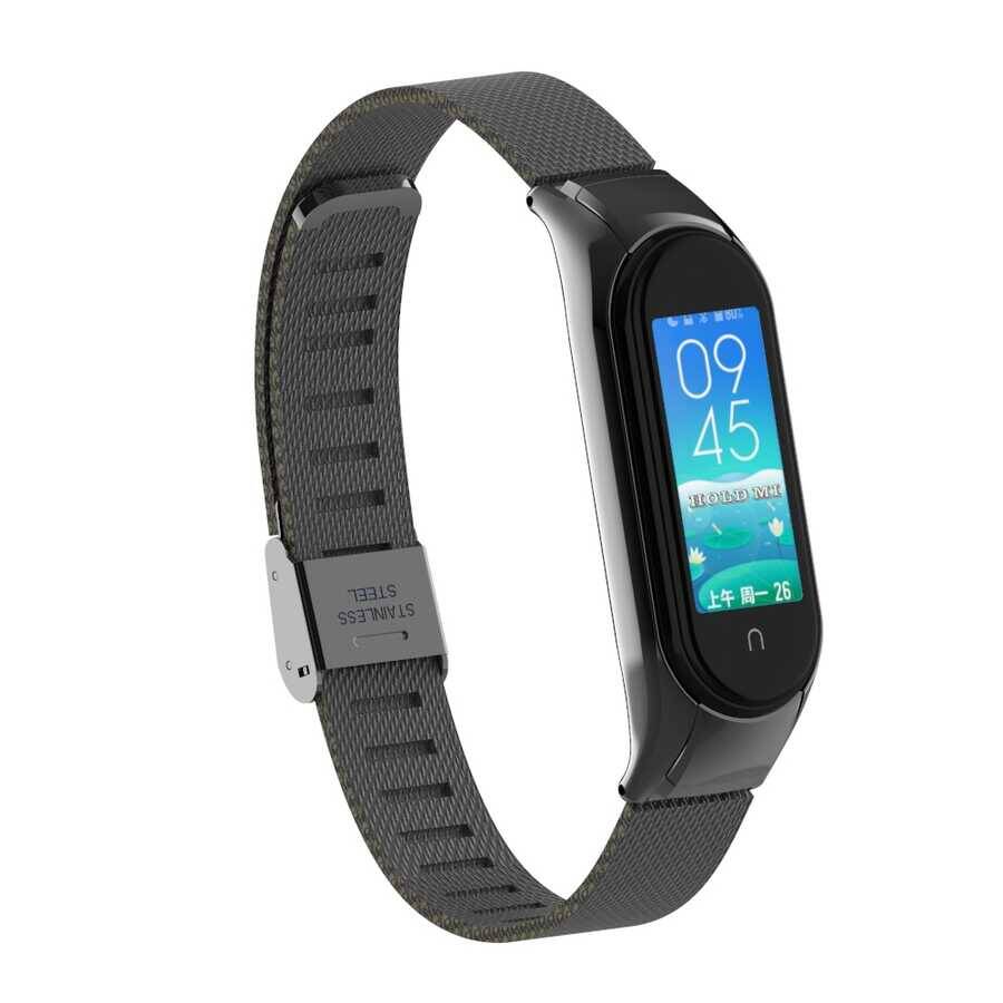 Xiaomi Mi Band 5 KRD-06 Metal Kordon - 6