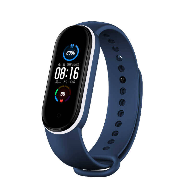 Xiaomi Mi Band 5 KRD-24 Silikon Kordon - 25