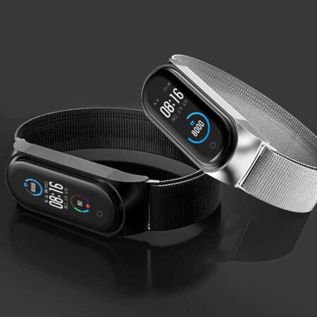 Xiaomi Mi Band 5 Zore KRD-01 Metal Kordon - 7