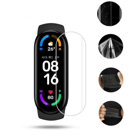 Xiaomi Mi Band 7 Zore Narr Tpu Body Ekran Koruyucu - 6