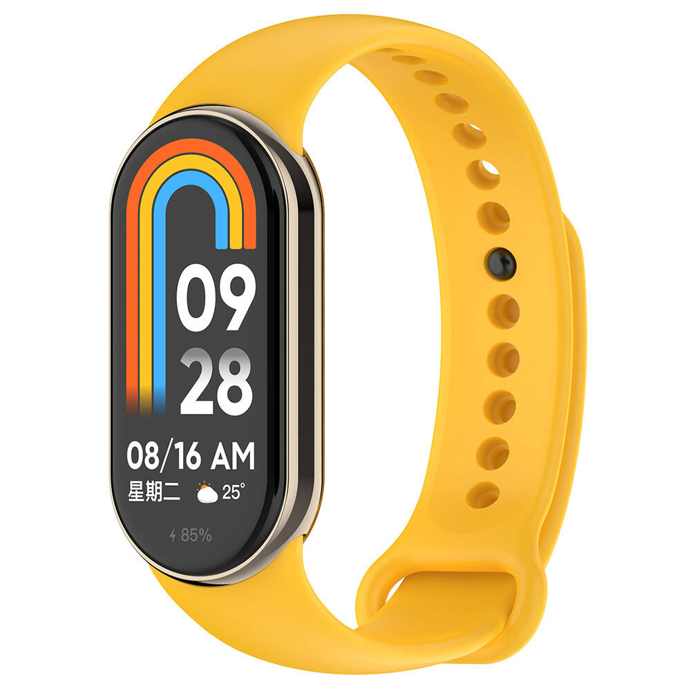 Xiaomi Mi Band 8 Serisi Klasik Kordon Silikon Strap Kayış - 1