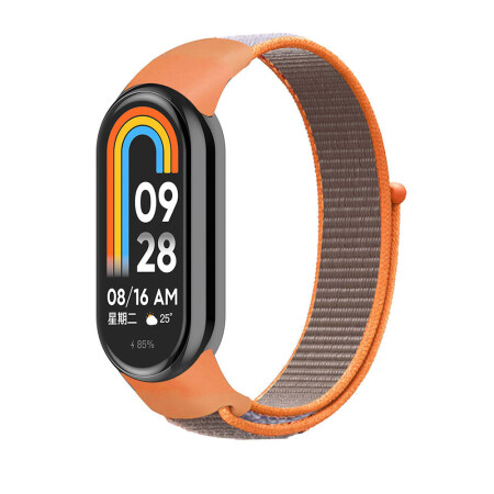 Xiaomi Mi Band 8 Zore KRD-03 Hasır Kordon - 6