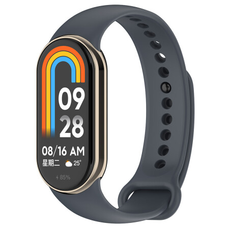 Xiaomi Mi Band 9 Serisi Klasik Kordon Silikon Strap Kayış - 10