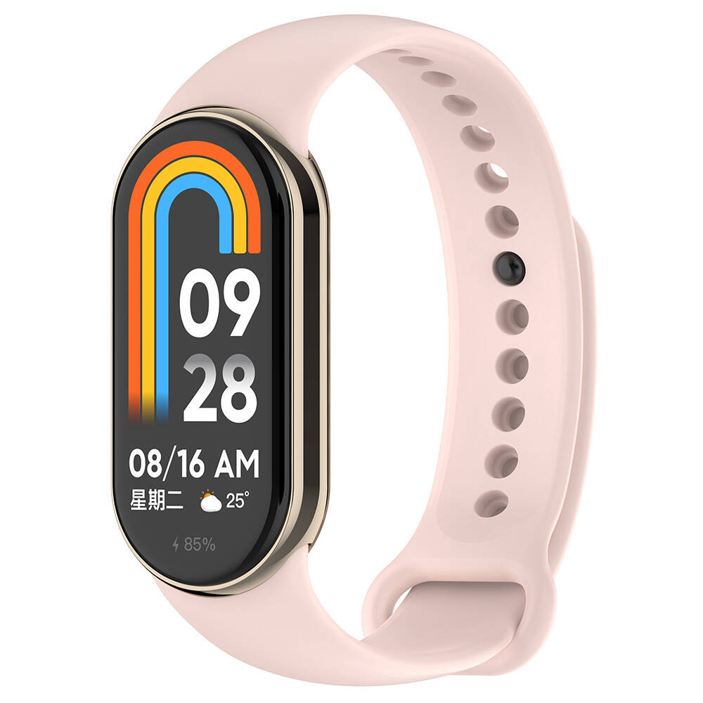 Xiaomi Mi Band 9 Serisi Klasik Kordon Silikon Strap Kayış - 8