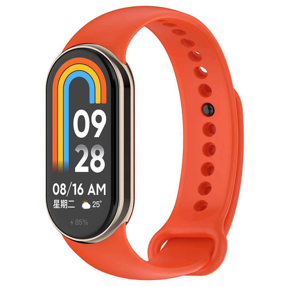 Xiaomi Mi Band 9 Serisi Klasik Kordon Silikon Strap Kayış - 3