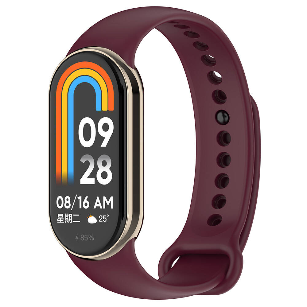 Xiaomi Mi Band 9 Serisi Klasik Kordon Silikon Strap Kayış - 17