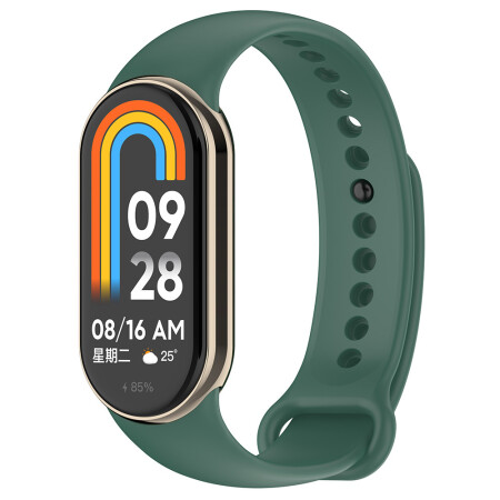 Xiaomi Mi Band 9 Serisi Klasik Kordon Silikon Strap Kayış - 13