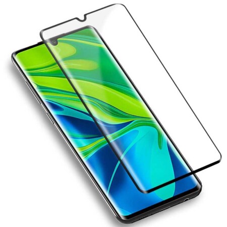 Xiaomi Mi Note 10 Zore Kısa Cam Ekran Koruyucu - 1