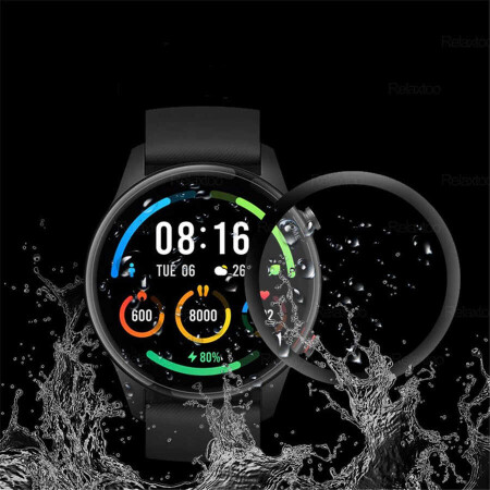 Xiaomi Mi Watch Color Zore PMMA Pet Saat Ekran Koruyucu - 4