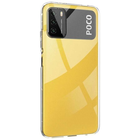 Xiaomi Poco M3 Kılıf Zore Kamera Korumalı Süper Silikon Kapak - 1