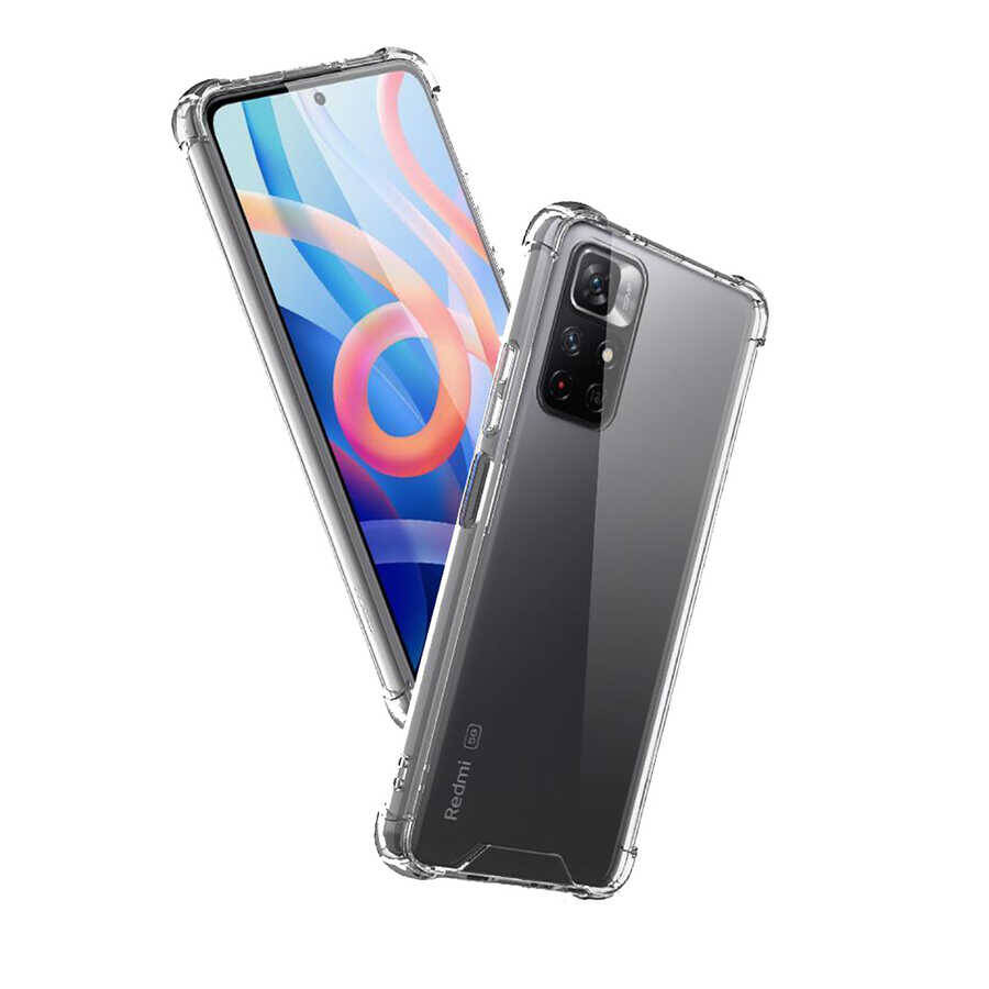 Xiaomi Poco M4 Pro 5G Kılıf Zore Nitro Anti Shock Silikon - 1