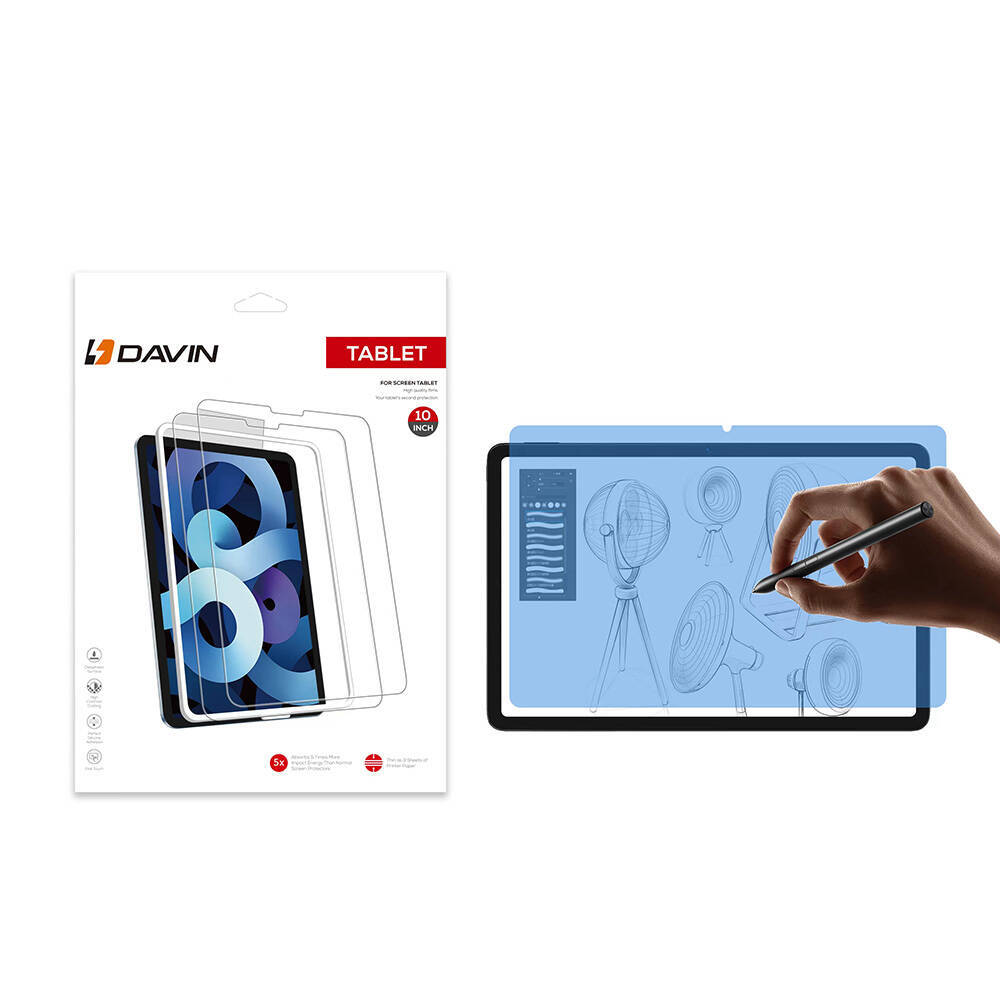 Xiaomi Poco Pad Kağıt Hisli Mat Davin Paper Like Tablet Ekran Koruyucu - 2