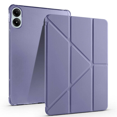 Xiaomi Poco Pad Kılıf Zore Tri Folding Kalem Bölmeli Standlı Kılıf - 6