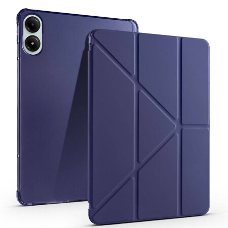 Xiaomi Poco Pad Kılıf Zore Tri Folding Kalem Bölmeli Standlı Kılıf - 2