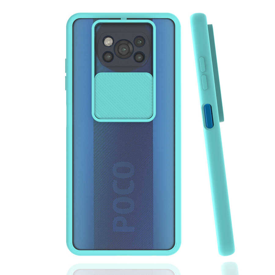 Xiaomi Poco X3 Kılıf Zore Lensi Kapak - 6
