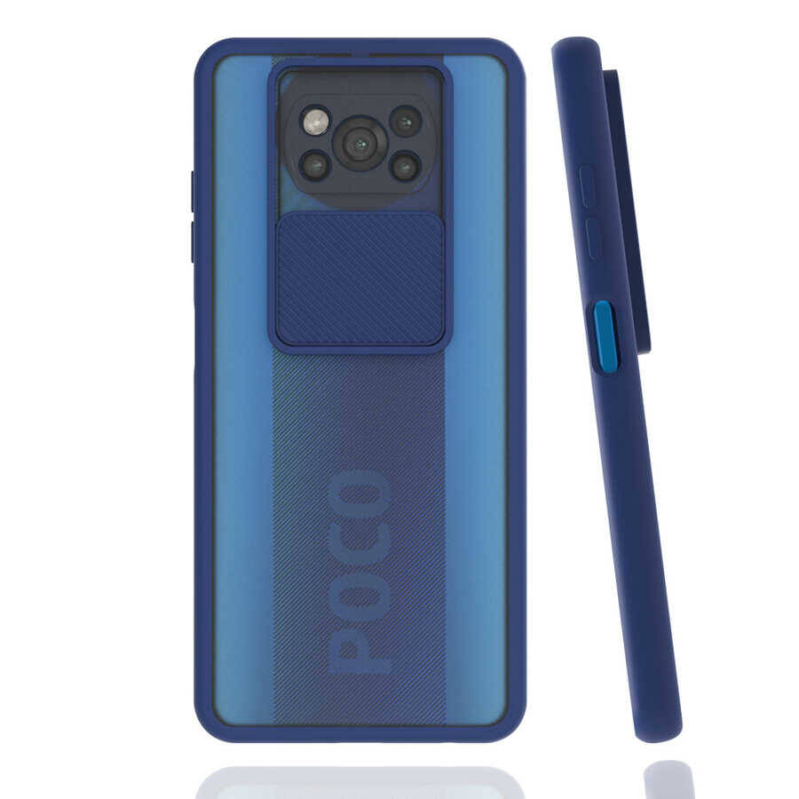 Xiaomi Poco X3 Kılıf Zore Lensi Kapak - 4