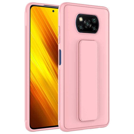 Xiaomi Poco X3 Kılıf Zore Qstand Kapak - 8