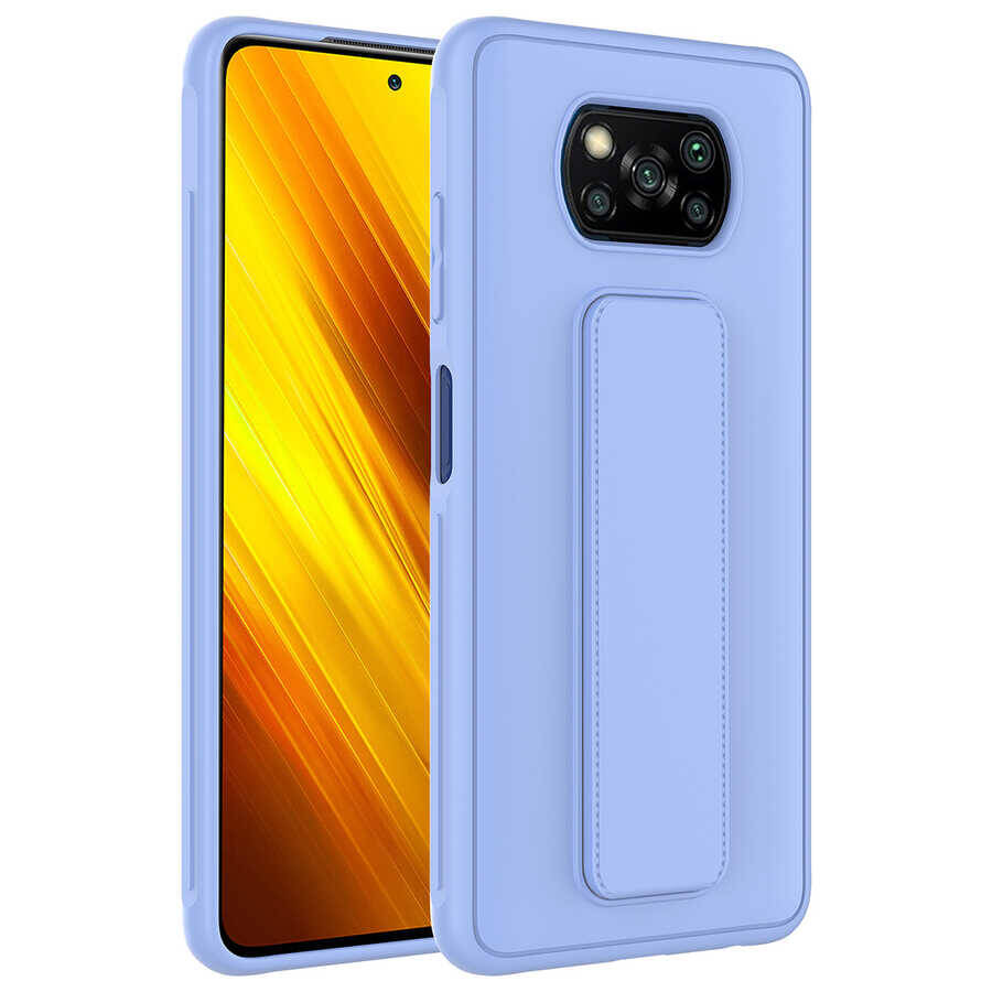 Xiaomi Poco X3 Kılıf Zore Qstand Kapak - 2