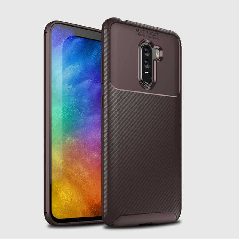 Xiaomi Pocophone F1 Kılıf Zore Negro Silikon Kapak - 6