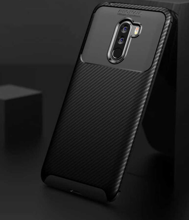 Xiaomi Pocophone F1 Kılıf Zore Negro Silikon Kapak - 8