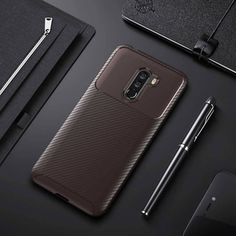 Xiaomi Pocophone F1 Kılıf Zore Negro Silikon Kapak - 1