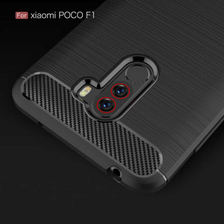 Xiaomi Pocophone F1 Kılıf Zore Room Silikon Kapak - 7