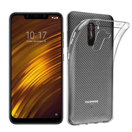 Xiaomi Pocophone F1 Kılıf Zore Süper Silikon Kapak - 1