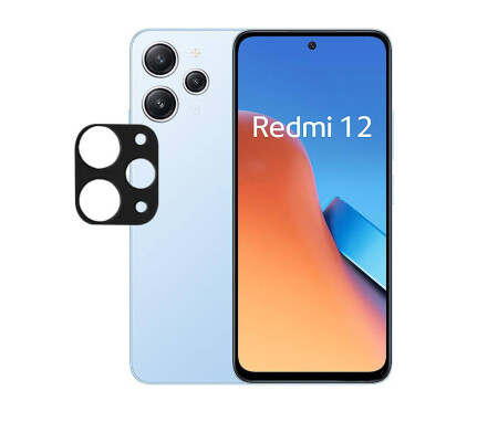 Xiaomi Redmi 12 Zore 3D Kamera Camı - 3