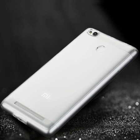 Xiaomi Redmi 3S Kılıf Zore Ultra İnce Silikon Kapak 0.2 mm - 4