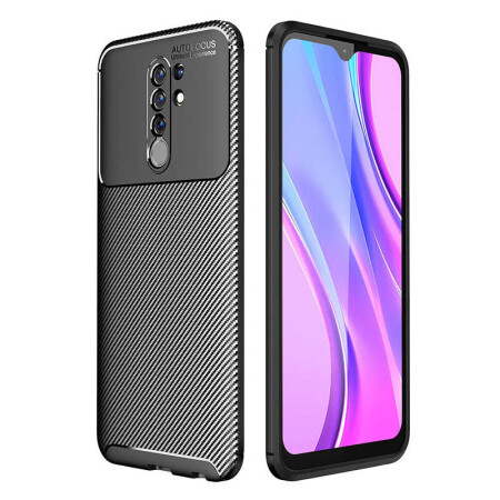 Xiaomi Redmi 9 Kılıf Zore Negro Silikon Kapak - 4