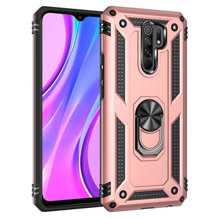 Xiaomi Redmi 9 Kılıf Zore Vega Kapak - 5