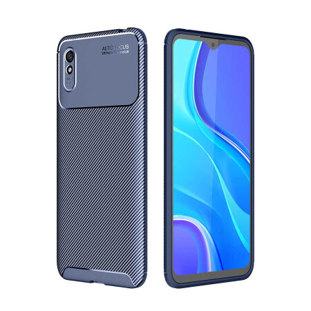 Xiaomi Redmi 9A Kılıf Zore Negro Silikon Kapak - 4