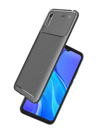 Xiaomi Redmi 9A Kılıf Zore Negro Silikon Kapak - 5