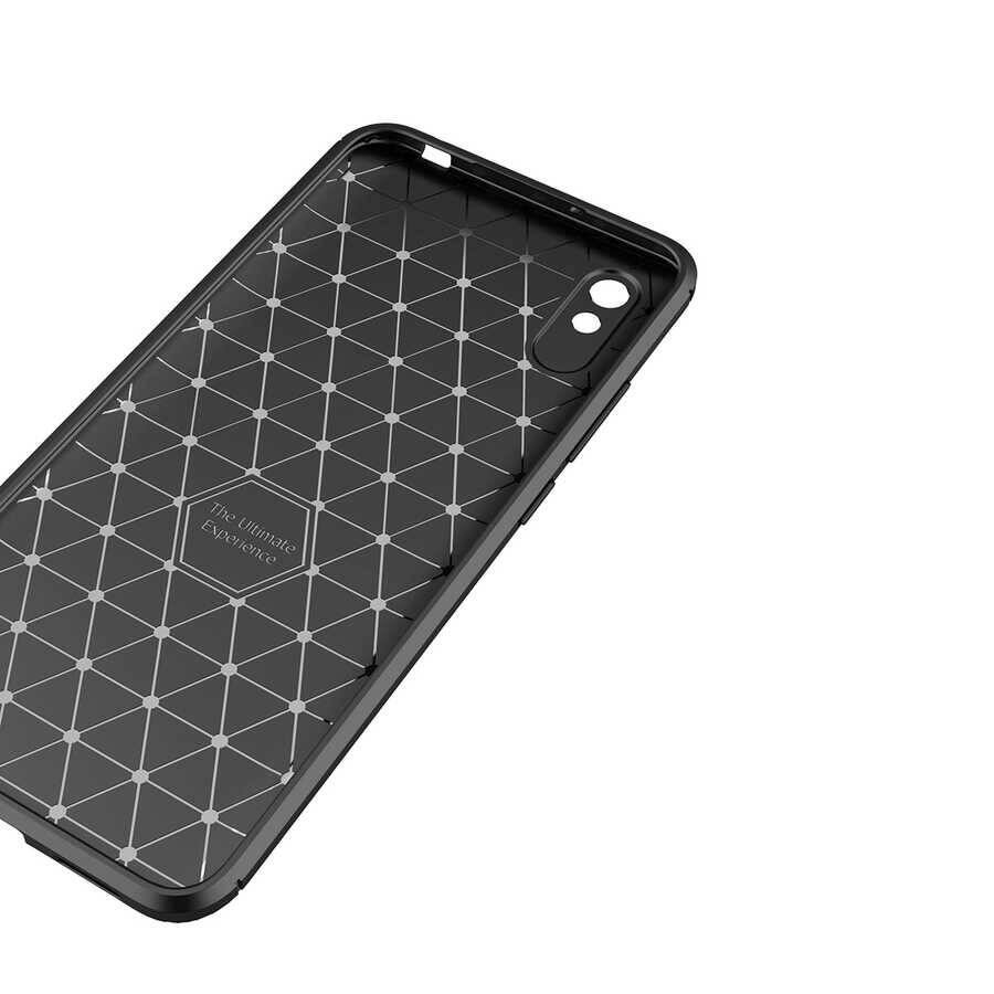 Xiaomi Redmi 9A Kılıf Zore Negro Silikon Kapak - 10