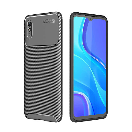 Xiaomi Redmi 9A Kılıf Zore Negro Silikon Kapak - 1