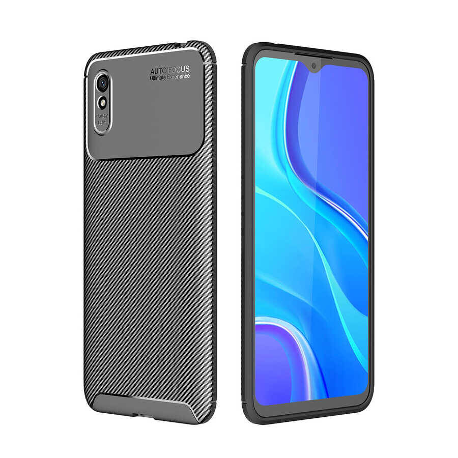 Xiaomi Redmi 9A Kılıf Zore Negro Silikon Kapak - 1