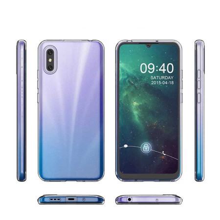 Xiaomi Redmi 9A Kılıf Zore Süper Silikon Kapak - 4