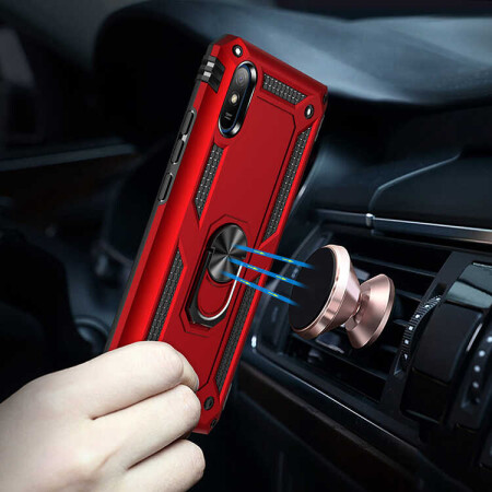 Xiaomi Redmi 9A Kılıf Zore Vega Kapak - 12