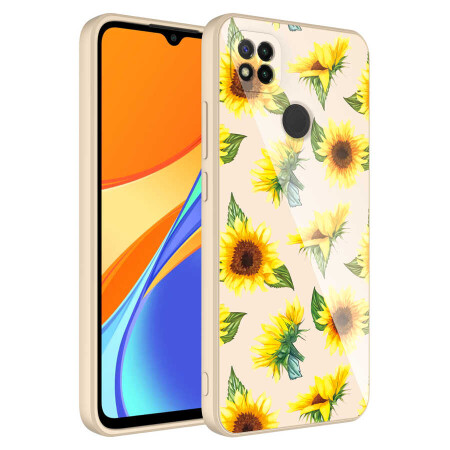 Xiaomi Redmi 9C Kılıf Kamera Korumalı Desenli Sert Silikon Zore Epoksi Kapak - 5