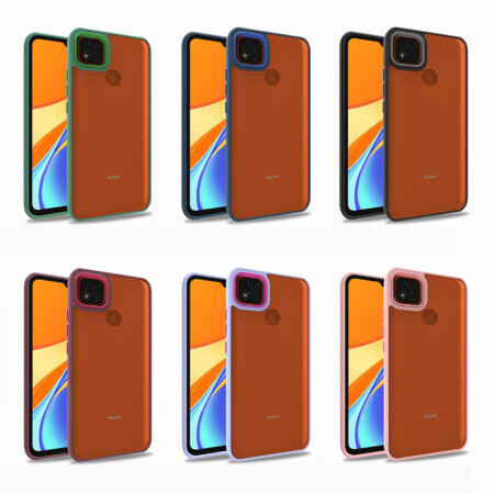 Xiaomi Redmi 9C Kılıf Zore Flora Kapak - 9