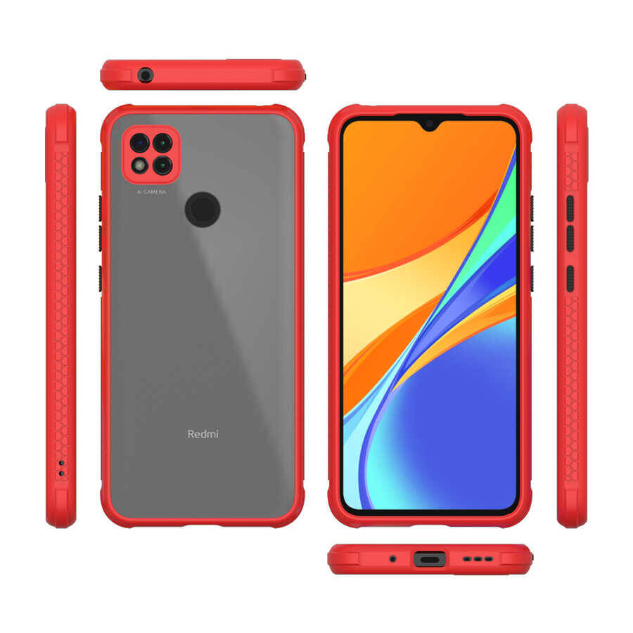 Xiaomi Redmi 9C Kılıf ​​Zore Kaff Kapak - 14