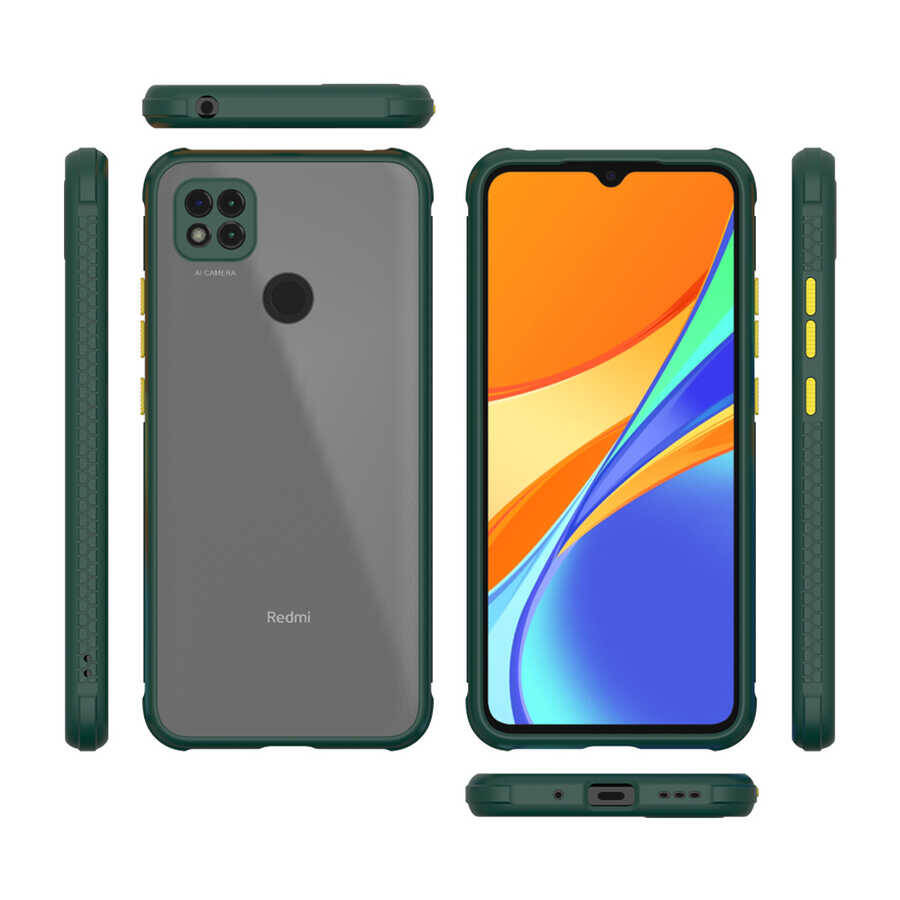 Xiaomi Redmi 9C Kılıf ​​Zore Kaff Kapak - 15