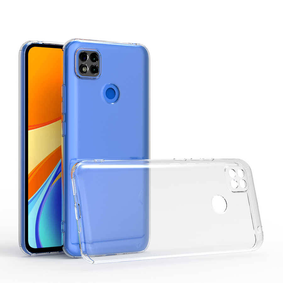 Xiaomi Redmi 9C Kılıf Zore Kamera Korumalı Süper Silikon Kapak - 3