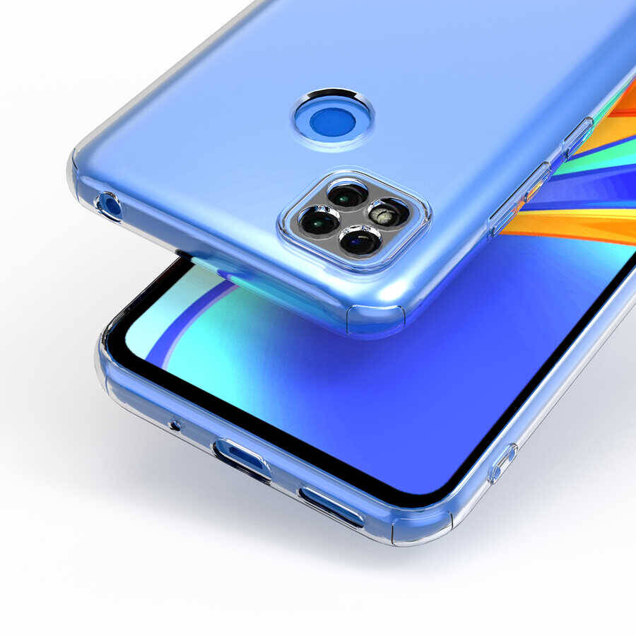 Xiaomi Redmi 9C Kılıf Zore Kamera Korumalı Süper Silikon Kapak - 5