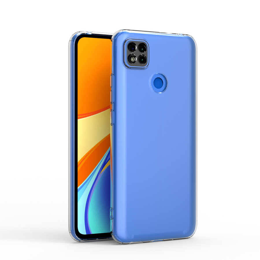 Xiaomi Redmi 9C Kılıf Zore Kamera Korumalı Süper Silikon Kapak - 6